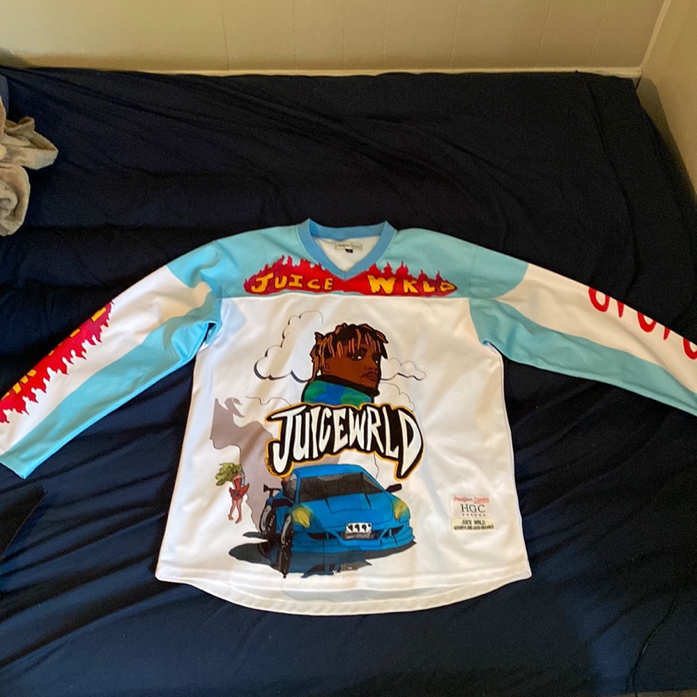 Juice wrld hockey jersey, 2xl (fits all)